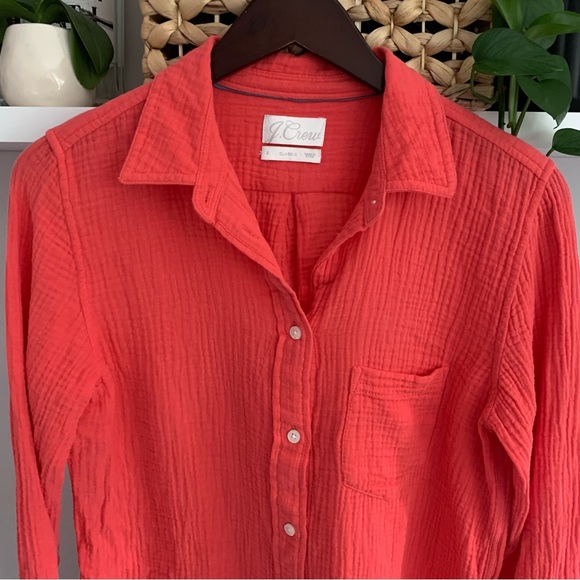 • [J. Crew] Cotton Long Sleeve • - Picture 2 of 12